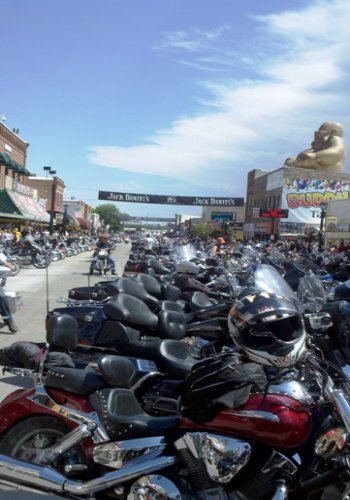 Sturgis Rally Main Street August 2011