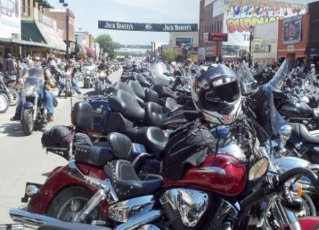 Downtown Sturgis Looking East 2011