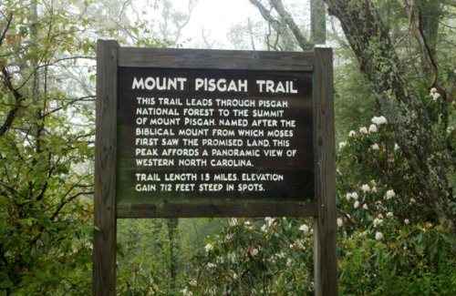 Pisgah Trail Head