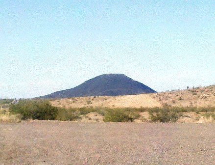 Rest Area On AZ-85 South Of Gila Bend Looking North on the Ajo Ride