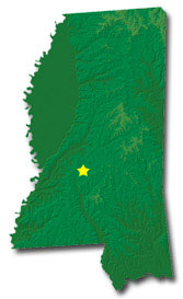 Map of Mississippi